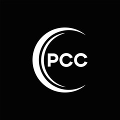 PCC logo. P C C design. White PCC letter. PCC, P C C letter logo design. P C C letter logo design in FIVE, FOUR, THREE, style. letter logo set in one artboard. P C C letter logo vector design.
