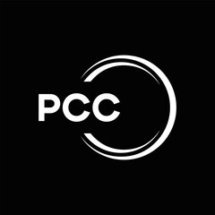 PCC logo. P C C design. White PCC letter. PCC, P C C letter logo design. P C C letter logo design in FIVE, FOUR, THREE, style. letter logo set in one artboard. P C C letter logo vector design.