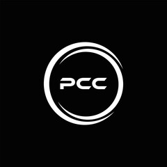PCC logo. P C C design. White PCC letter. PCC, P C C letter logo design. P C C letter logo design in FIVE, FOUR, THREE, style. letter logo set in one artboard. P C C letter logo vector design.