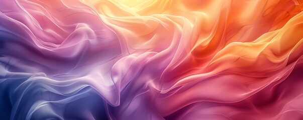 Obraz premium colorful wave design banner background