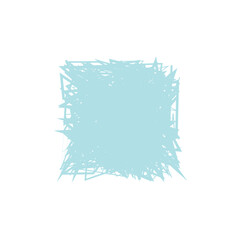 Fototapeta premium An isolated abstract grunge scribble background design element.