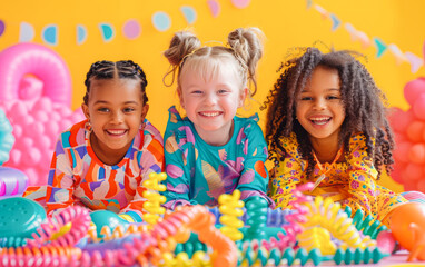 Joyful Play: Colorful Children's Party