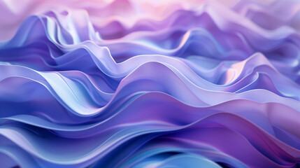 Obraz premium abstract background blue and purple waves 3d wallpaper, business background 