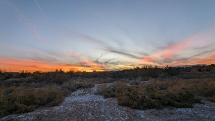 Obraz premium sunset over Las Vegas