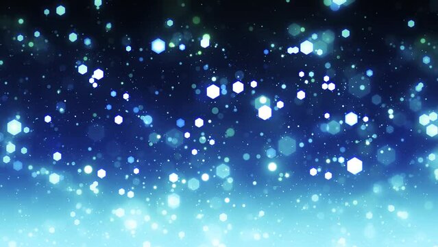 キラキラエフェクトのループ映像