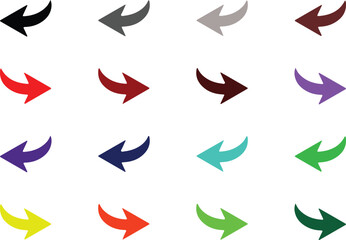 Set of arrows eps 10