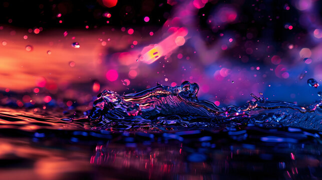  Close-up shot amoled background.