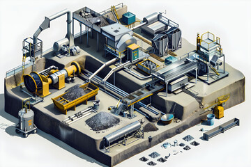 Illustrated Overview of Advanced Ytterbium Ore Processing Techniques