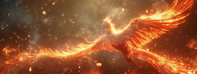 Phoenix Bird Fire Fantasy