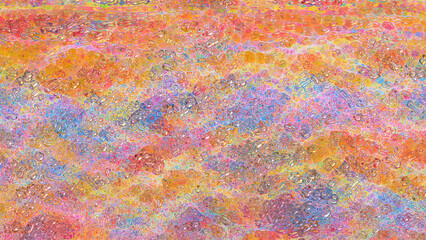 abstract jelly surface  colorful dark rainbow pastel color texture