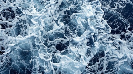 Fototapeta premium Abstract Ocean Art With Natural Luxury Style, Evoking The Serene And Opulent Beauty Of The Sea, High Quality