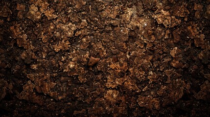 An Abstract Background Of A Cork Surface With A Natural And Chaotic Texture, High Quality