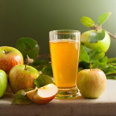 Fototapeta premium APPLE JUICE