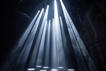 Vertical tech light beams