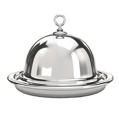 Classic Silver Cloche Symbol of Refinement