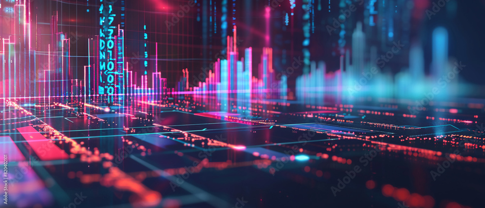 Wall mural internet banking platforms use ai to optimize transaction speeds.
