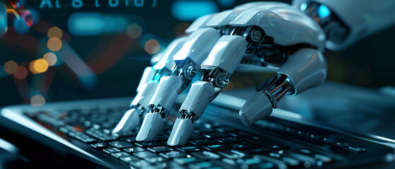 Internet banking platforms use AI to improve user authentication methods.