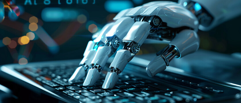 Internet banking platforms use AI to improve user authentication methods.