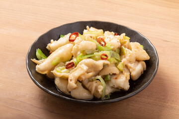 ピリ辛　ホルモン　ねぎ塩焼き