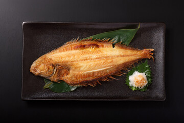 干しカレイ焼き