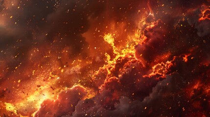 Fototapeta na wymiar Blaze fire flame background and textured
