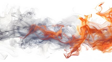 Fototapeta premium Blaze fire flame background and textured