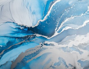 liquid marbling texture; fluid art background