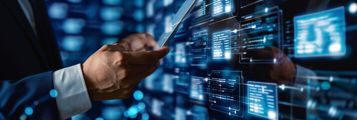 Compliance and Governance, Illustrate a scenario that highlights how advanced document management technologies ensure regulatory compliance and governance standards