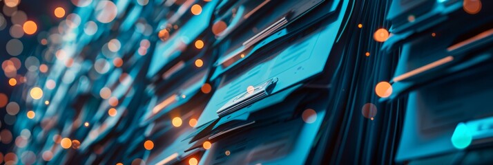 Compliance and Governance, Illustrate a scenario that highlights how advanced document management technologies ensure regulatory compliance and governance standards