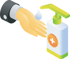 Wash your hands with hygiene soap