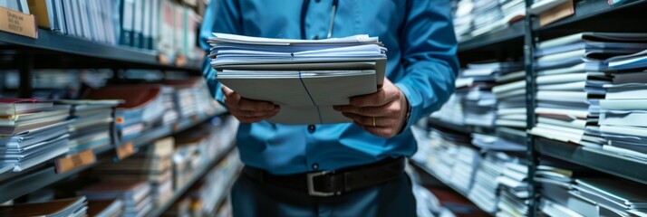 Compliance and Governance, Illustrate a scenario that highlights how advanced document management technologies ensure regulatory compliance and governance standards