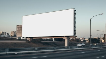 Blank Billboard Mockup