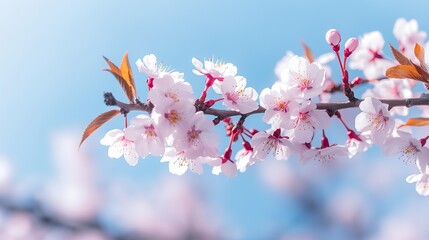Beautiful floral image of spring nature