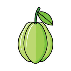 Grapes cartoon vector Illustration flat style artwork concept
