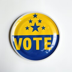 vote european union illustration design on a white background
