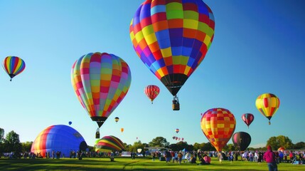 Amidst the lively buzz of excitement, families from all walks of life come together to partake in the mesmerizing spectacle of the balloon festival.