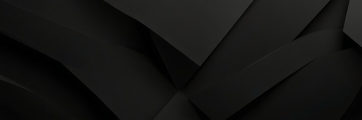 Elegant black colored dark Concrete textured grunge abstract background. Minimal. Color gradient. Dark. Web banner. Geometric shape. 3d effect. Lines stripes triangles.