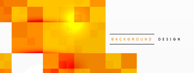 Dynamic colorful squares background. Vector Illustration For Wallpaper, Banner, Background, Card, Book Illustration, landing page