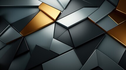 abstract background with geometric interconnected shapes, very dynamic pattern and minimalist