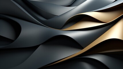 abstract background with wavy interconnected shapes, very dynamic pattern and minimalist