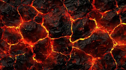 lava molten texture background, realistic with good contrast 
