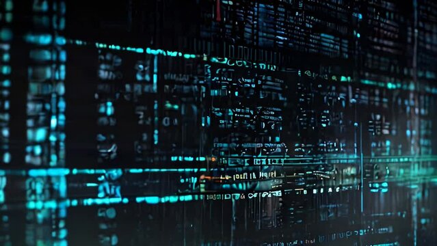 Advanced cybersecurity systems in action protecting digital data with encryption, a secure network infrastructure banner concept with space for text or copyspace. Connecting verified credentials