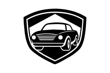  car logo vector silhouette illustration