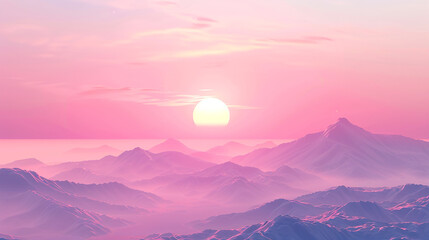 pastel colors romantic sunrise sky background