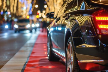 Chauffered service representing VIP Arriving in a special event.