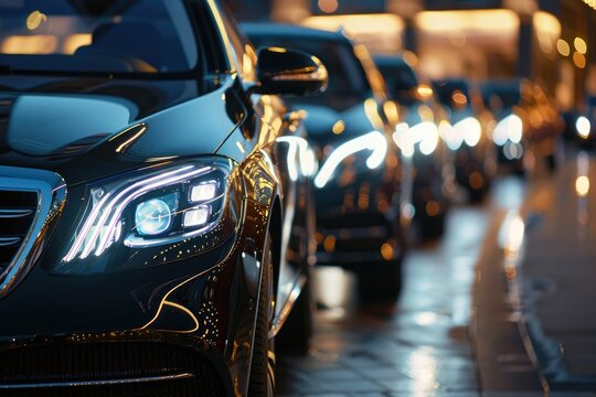 Chauffered service representing VIP Arriving in a special event.