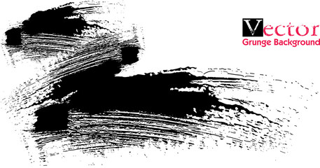 grunge background vector texture, Vector hand drawn brush strokes, stains for backdrops. Monochrome design elements . One color monochrome artistic hand drawn backgrounds. Hand Drawn Grunge 