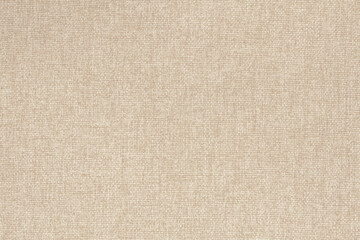 Brown cotton fabric cloth texture for background, natural textile pattern.