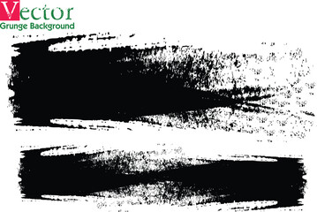 Vector set of hand drawn brush strokes, stains for backdrops. Monochrome design elements set. One color monochrome artistic hand drawn backgrounds. Hand Drawn Grunge Brush vector, Set of Hand Drawn 