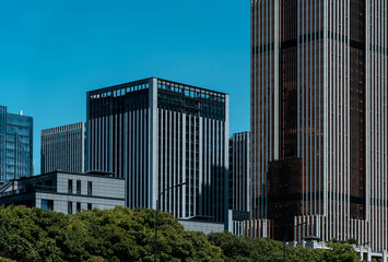 Obraz premium Modern Architecture; office building in China